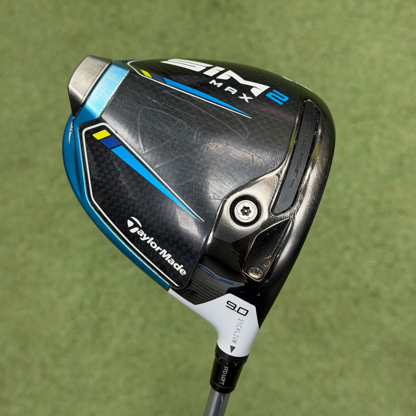 TaylorMade SIM2 Max Golf Driver / 9 Degree / Regular Flex