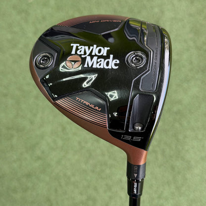 TaylorMade BRNR Mini Driver Copper (2024) / 13.5 Degree / Regular Flex - Pre Owned Golf 