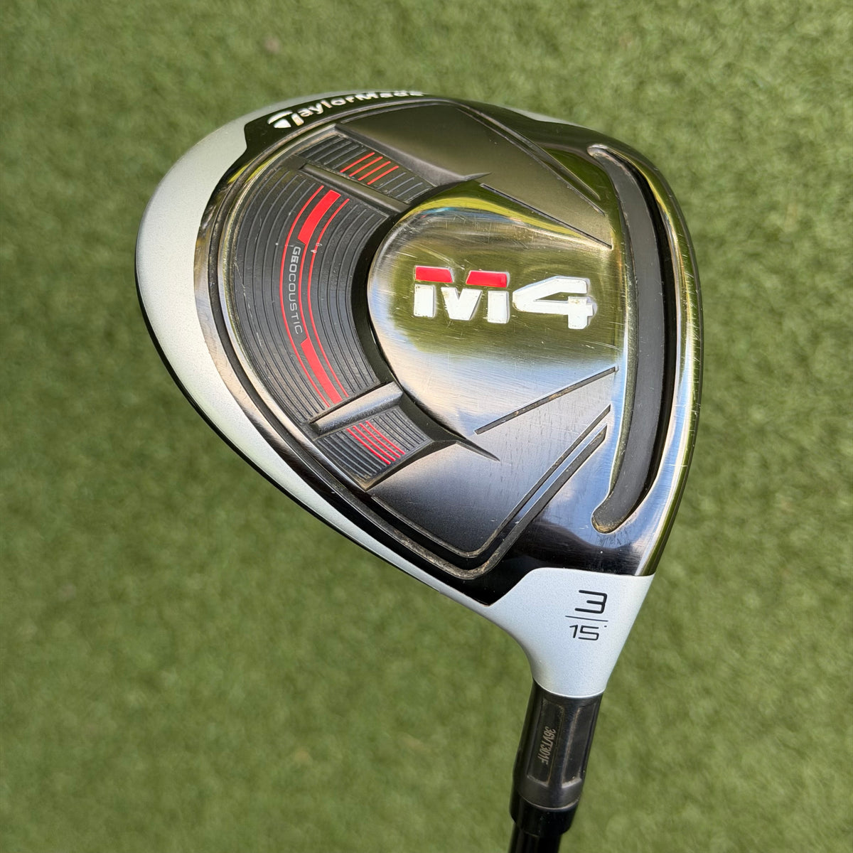 TaylorMade M4 (2021) #3 Fairway Wood / 15 Degree / Regular Flex