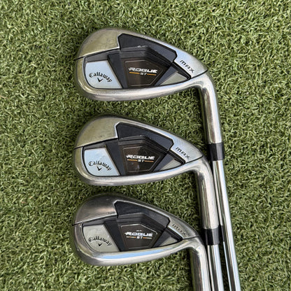 Callaway Rogue ST Max Golf Iron Set / 5-PW+SW / Regular Flex - Pre Owned Golf 