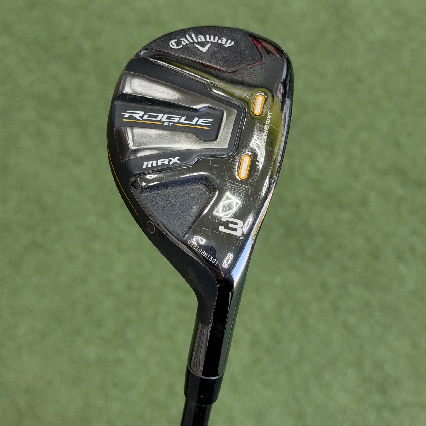 Callaway Rogue ST MAX #3 Hybrid / 18 Degree / Stiff Flex - Pre Owned Golf 
