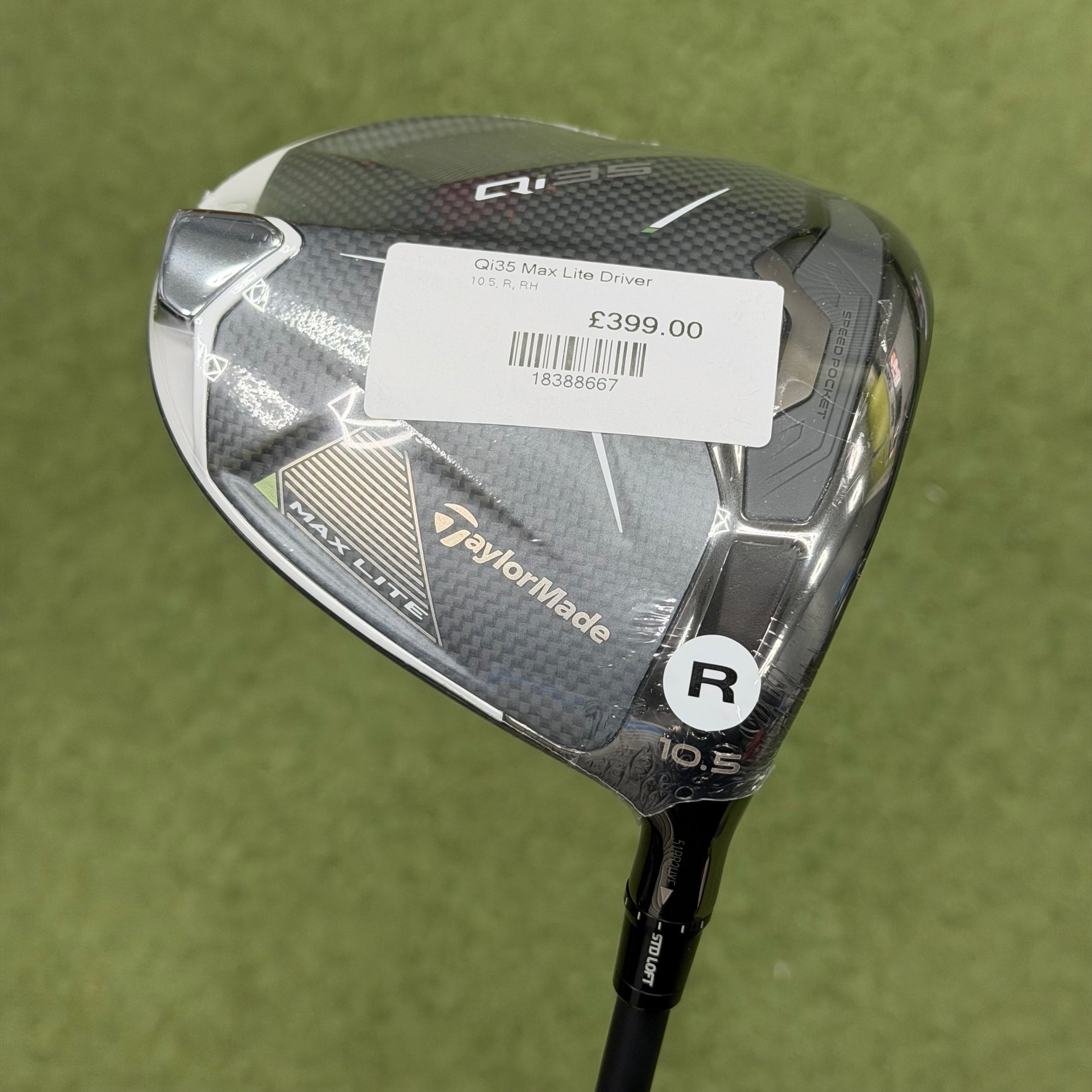 TaylorMade Qi35 Max Lite Golf Driver / 10.5 Degree / Regular Flex - Pre Owned Golf 