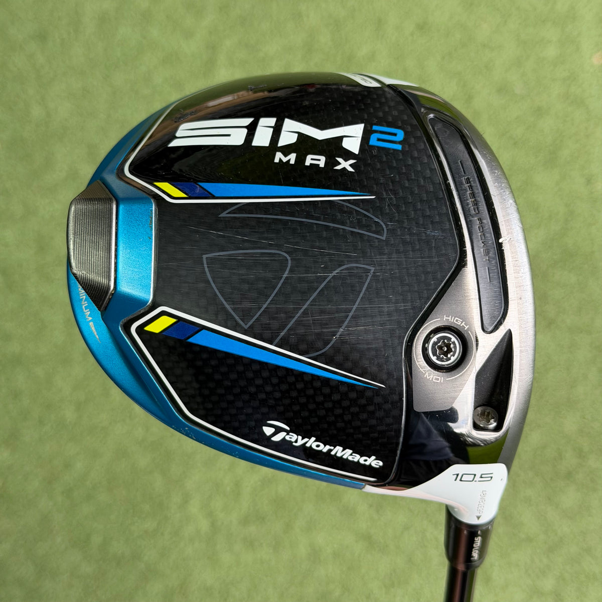 TaylorMade SIM2 Max Driver / 10.5 Degree / X-Stiff Flex Project X 7.0 Shaft - Pre Owned Golf 