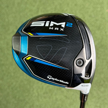 TaylorMade SIM2 Max Driver / 10.5 Degree / X-Stiff Flex Project X 7.0 Shaft - Pre Owned Golf 