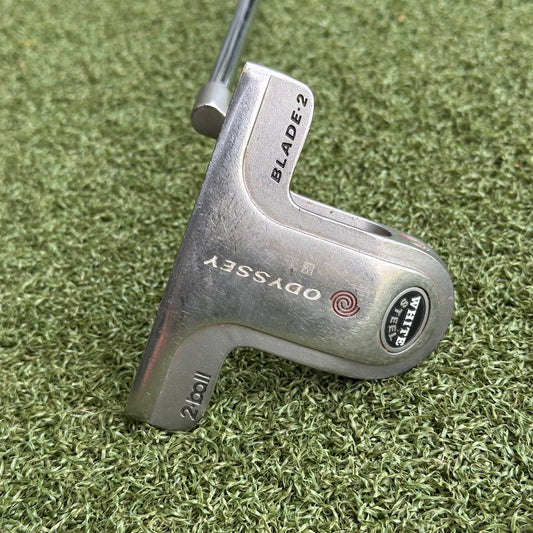 Odyssey White Steel Blade 2 Two Ball / 35 Inch