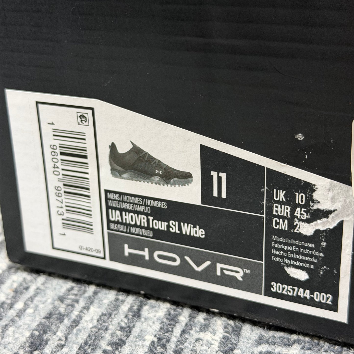 Under Armour HOVR Tour SL Wide Men's Golf Shoes / UK 10