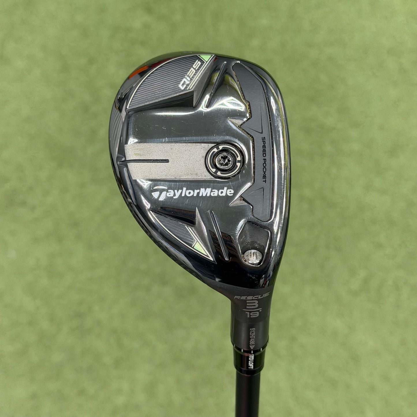 TaylorMade Qi35 #3 Hybrid / 19 Degree / Stiff Flex - Pre Owned Golf 