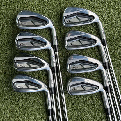 PING G730 Golf Iron Set / 5-PW+UW+50 / Regular Flex Dynamic Gold 100 R300