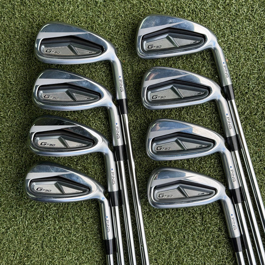 PING G730 Golf Iron Set / 5-PW+UW+50 / Regular Flex Dynamic Gold 100 R300