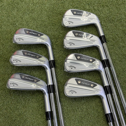 Callaway Apex Pro 2024 Forged Golf Iron Set / 4-PW / Stiff Flex - Pre Owned Golf 