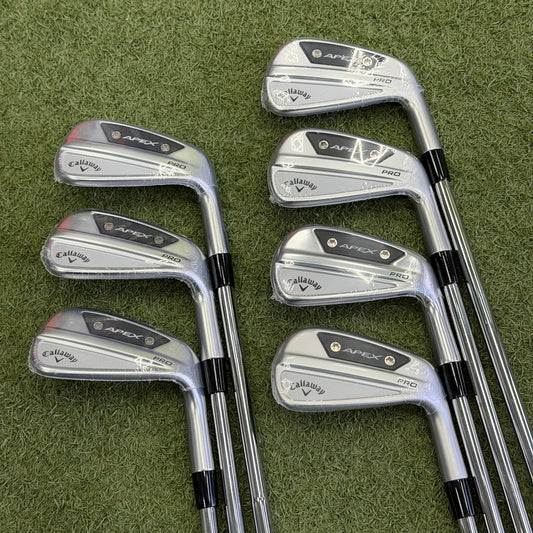 Callaway Apex Pro 2024 Forged Golf Iron Set / 4-PW / Stiff Flex