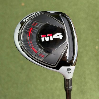 TaylorMade M4 (2021) #5 Fairway Wood / 18 Degree / Regular Flex - Pre Owned Golf 