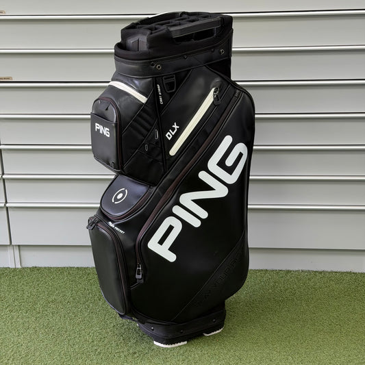PING DLX Black Cart Bag