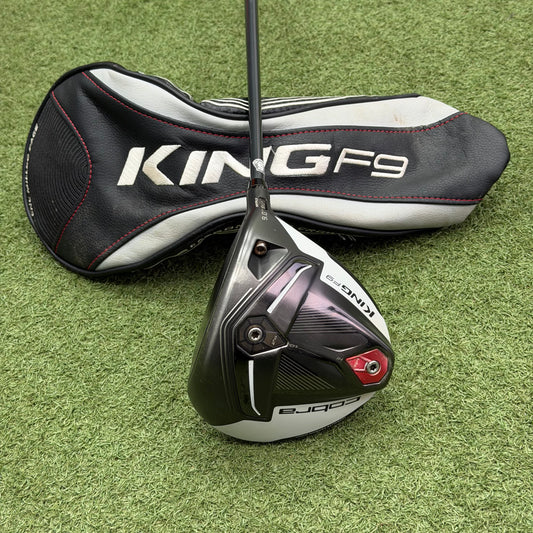 Cobra KING F9 Speedback Limited White Golf Driver / 9 Degree / Stiff Flex