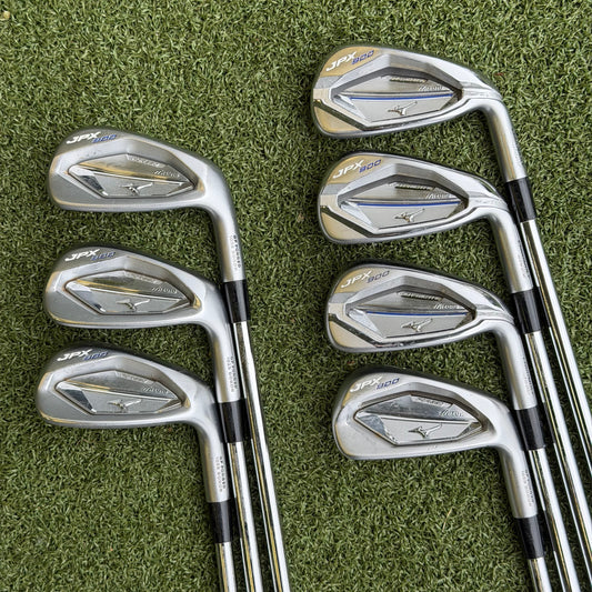 Mizuno JPX 900 Forged Hot Metal Combo Iron Set / 4-PW / Regular Flex