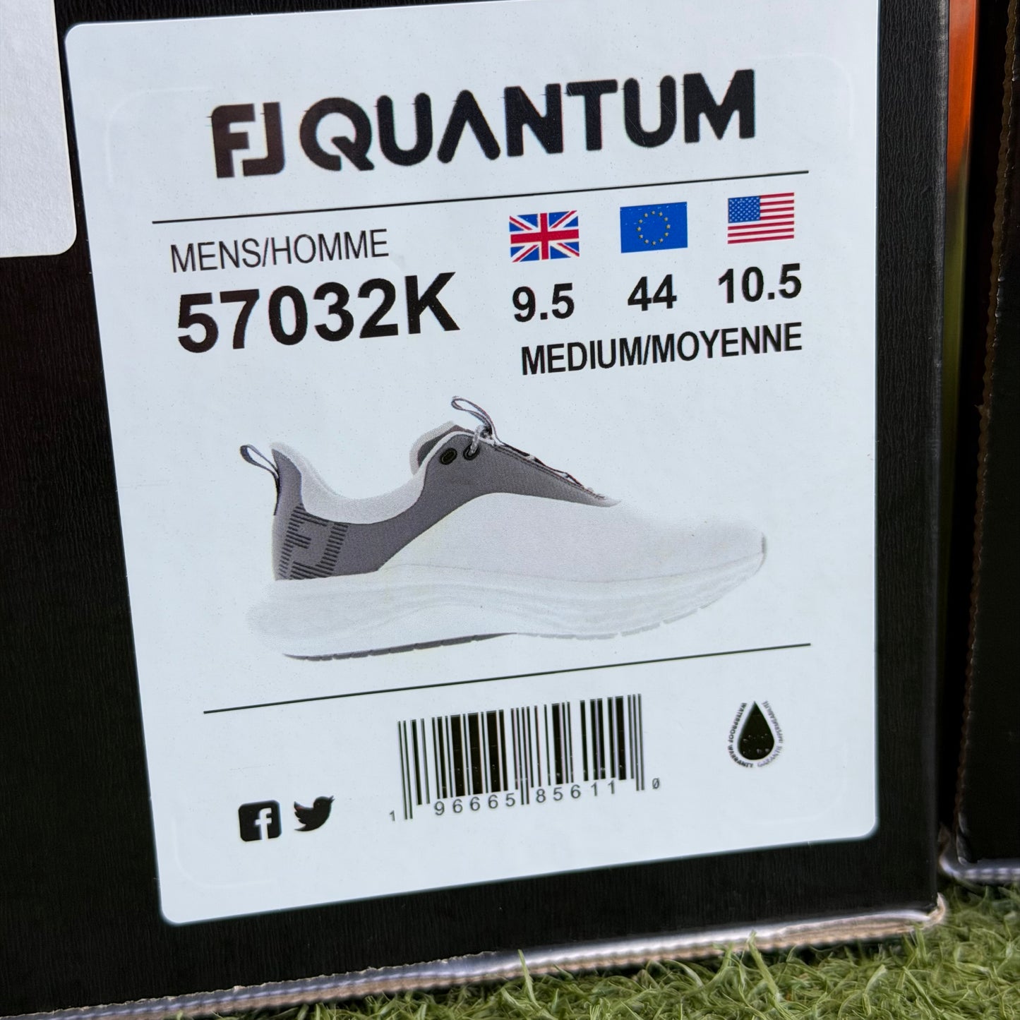 FootJoy Quantum Men's Golf Shoes / UK 9.5