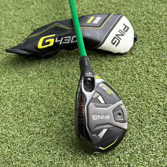 PING G430 #4 Hybrid / 22 Degree / Accra GX M4 Stiff Flex Shaft