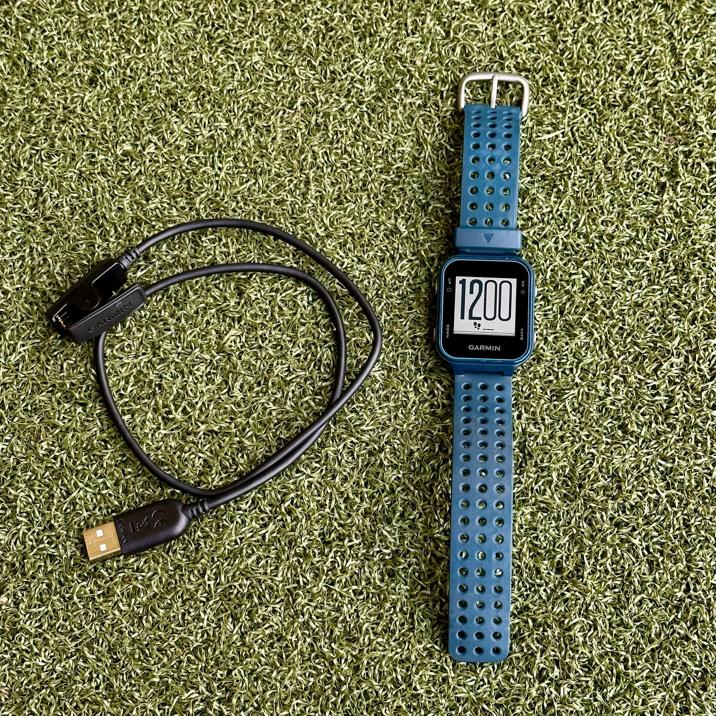 Garmin Approach S20 Blue GPS Golf Watch With Charger - Pre Owned Golf 