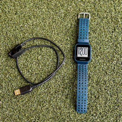 Garmin Approach S20 Blue GPS Golf Watch With Charger - Pre Owned Golf 