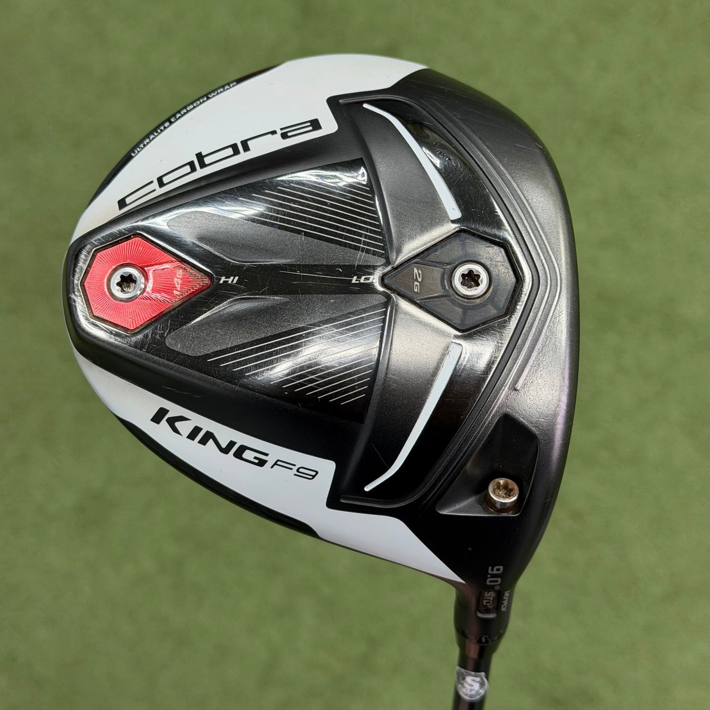 Cobra KING F9 Speedback Limited White Golf Driver / 9 Degree / Stiff Flex