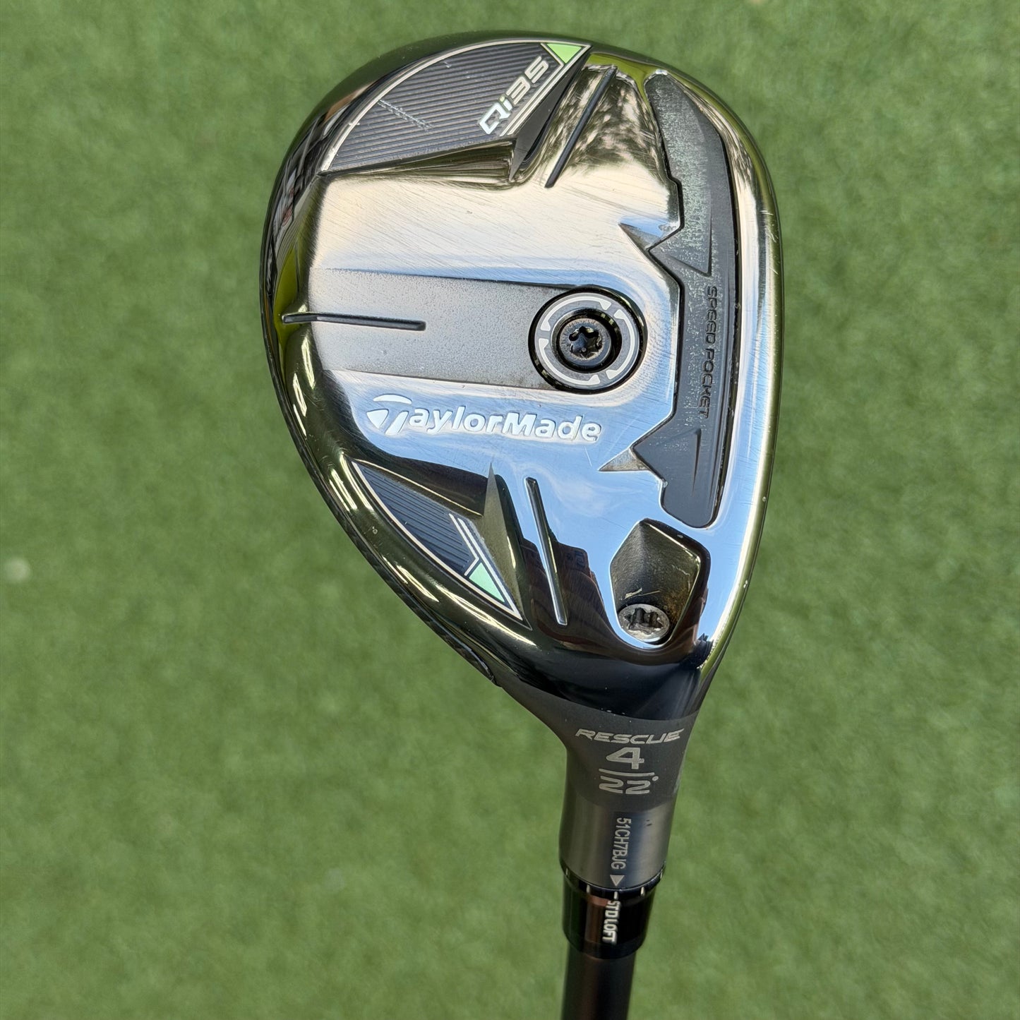 TaylorMade Qi35 #4 Hybrid / 22 Degree / Stiff Flex