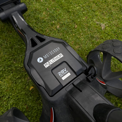 Motocaddy M1 DHC Electric Golf Trolley / 18 Hole Lithium Battery - Pre Owned Golf 