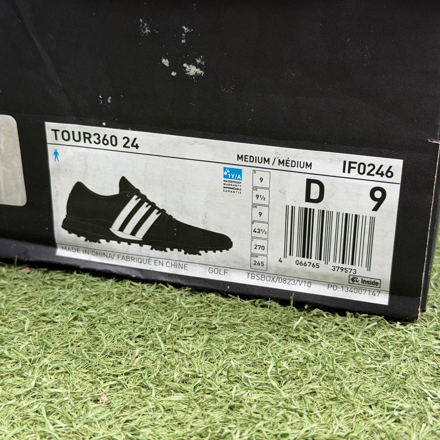 adidas Tour 360 24 Men's Golf Shoes / UK 9