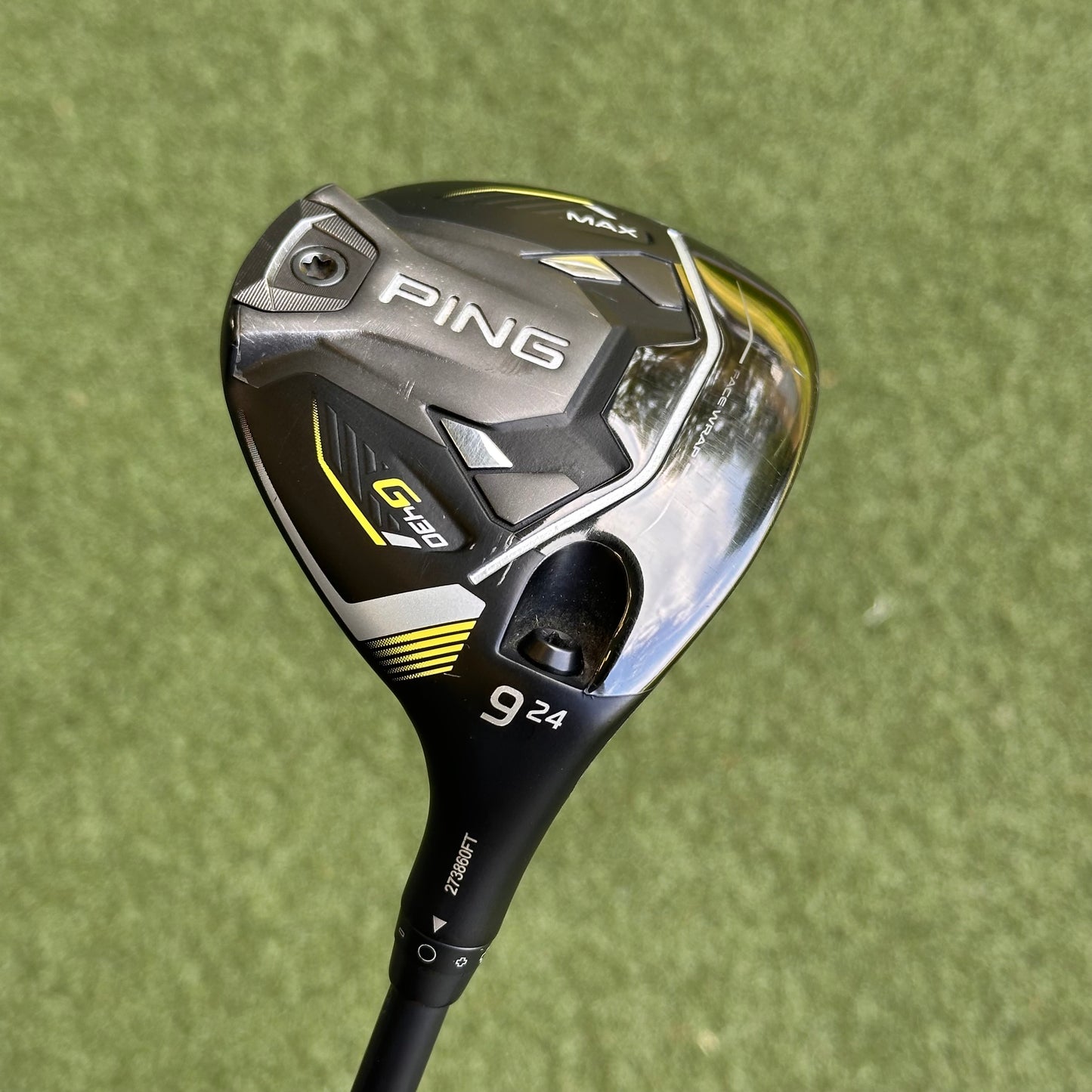 PING G430 Max #9 Fairway / 24 Degree / Regular Flex