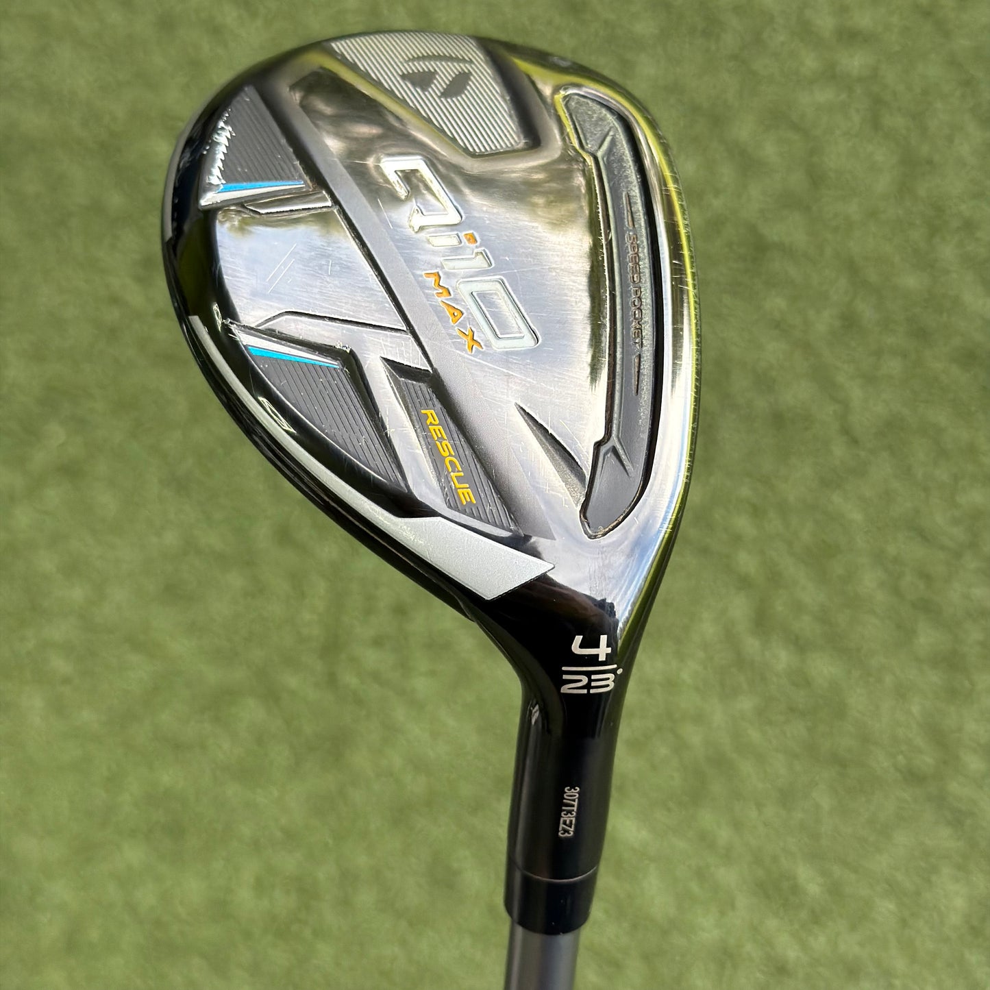 TaylorMade Qi10 MAX #4 Hybrid / 23 Degree / Regular Flex - Pre Owned Golf 