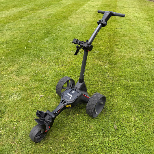 Motocaddy M1 DHC Electric Golf Trolley / 18 Hole Lithium Battery - Pre Owned Golf 