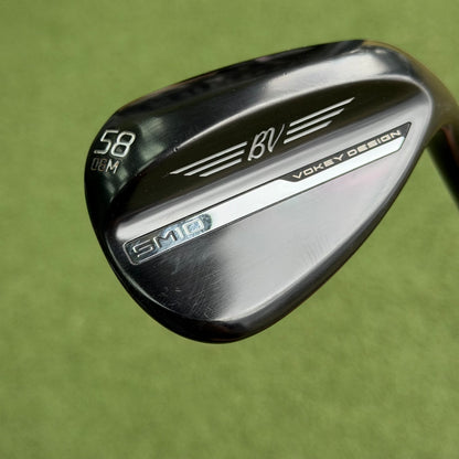 Titleist SM10 Black Vapor Lob Wedge / 58 Degree / Wedge Flex Black Vapor Shaft - Pre Owned Golf 