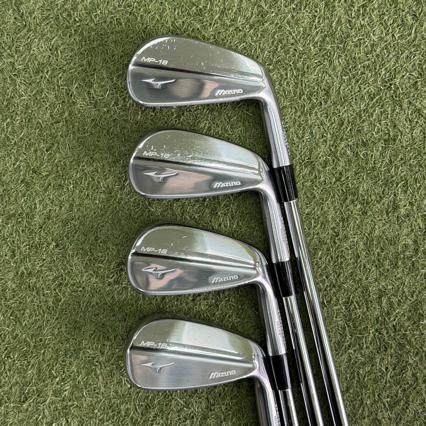 Mizuno MP-18 MB/SC Forged Iron Set / 4-PW / Stiff Flex - Pre Owned Golf 