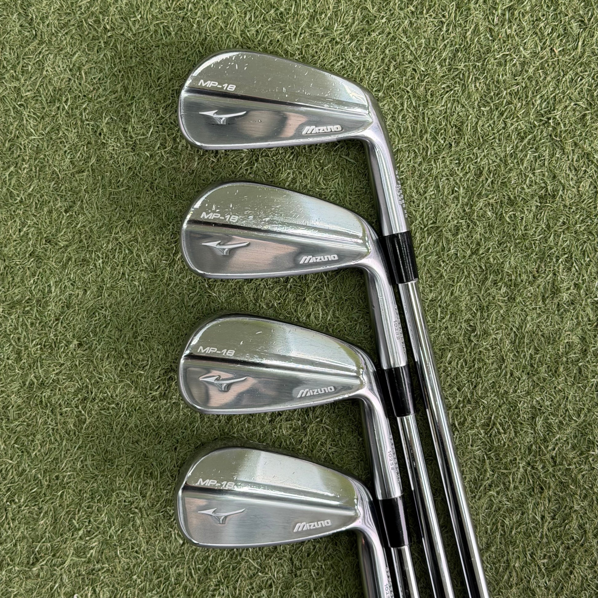 Mizuno MP-18 MB/SC Forged Iron Set / 4-PW / Stiff Flex - Pre Owned Golf 