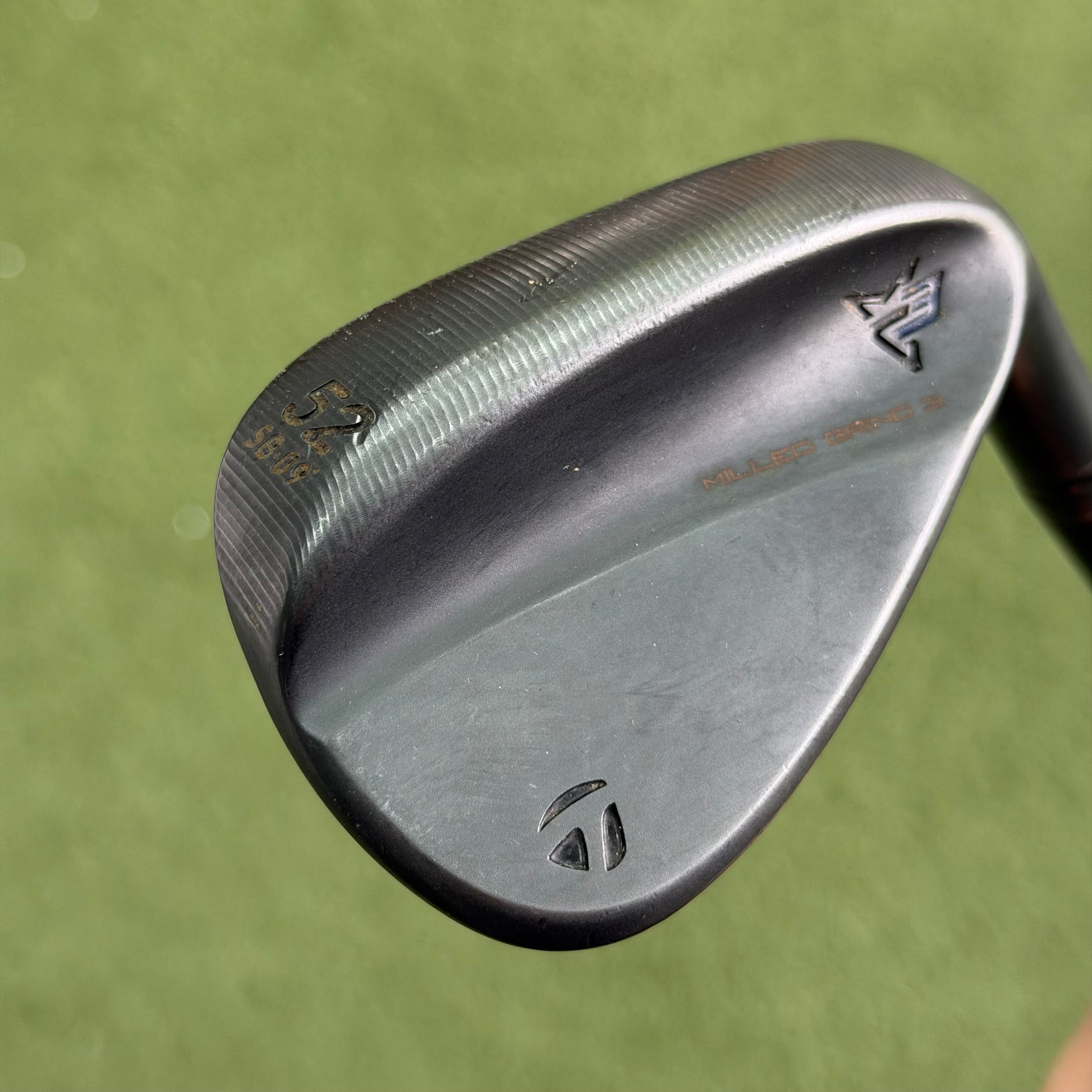 TaylorMade Milled Grind 3 Satin RAW Black Gap Wedge / 52 Degree - Pre Owned Golf 