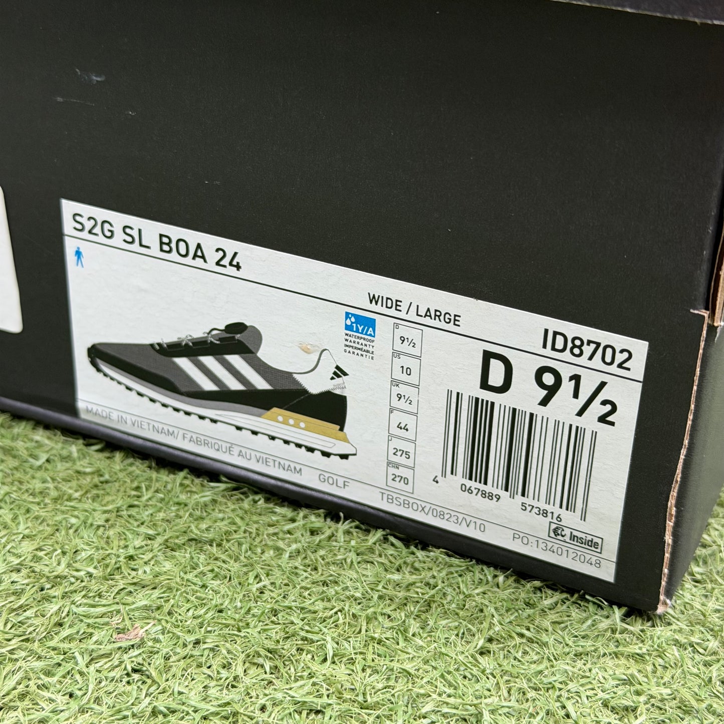 adidas S2G SL BOA 24 Men's Golf Shoes / UK 9.5 Wide