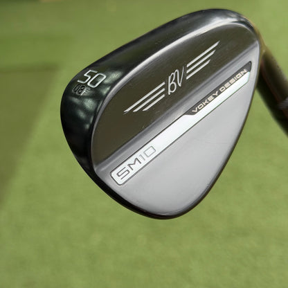 Titleist SM10 Black Vapor Gap Wedge / 50 Degree / Wedge Flex Black Vapor Shaft - Pre Owned Golf 