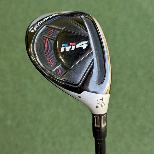 TaylorMade M4 (2018) #4 Hybrid / 22 Degree / Regular Flex