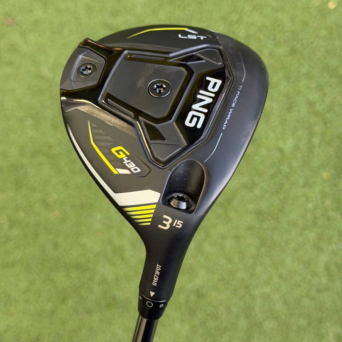 PING G430 LST #3 Fairway Wood / 15 Degree / Stiff Flex