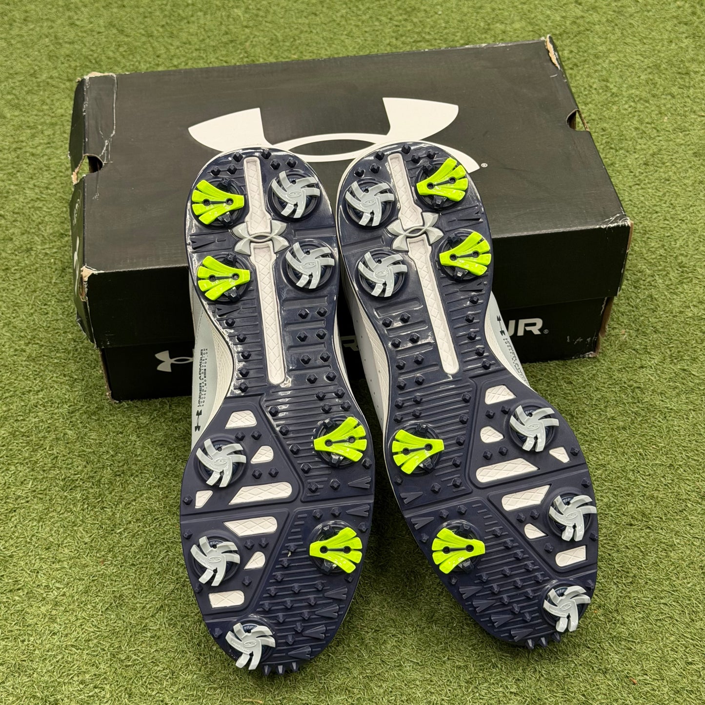 Under Armour Charged Draw 2 Wide Men's Golf Shoe / UK 9.5