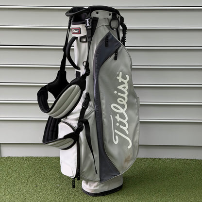 Titleist Players 4 Golf Stand Bag Grey - Pre Owned Golf 