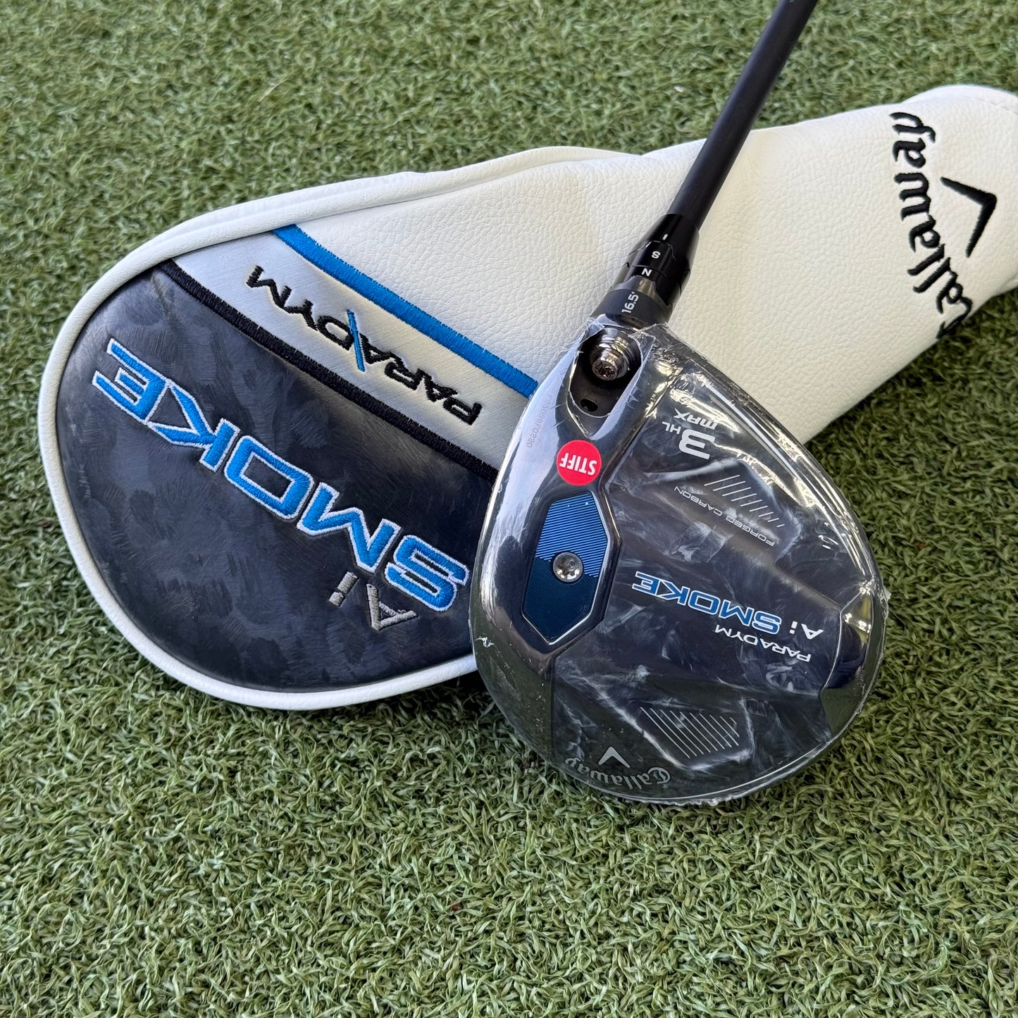 Callaway Paradym Ai Smoke Max #3HL Fairway Wood / 16.5 Degree / Stiff Flex