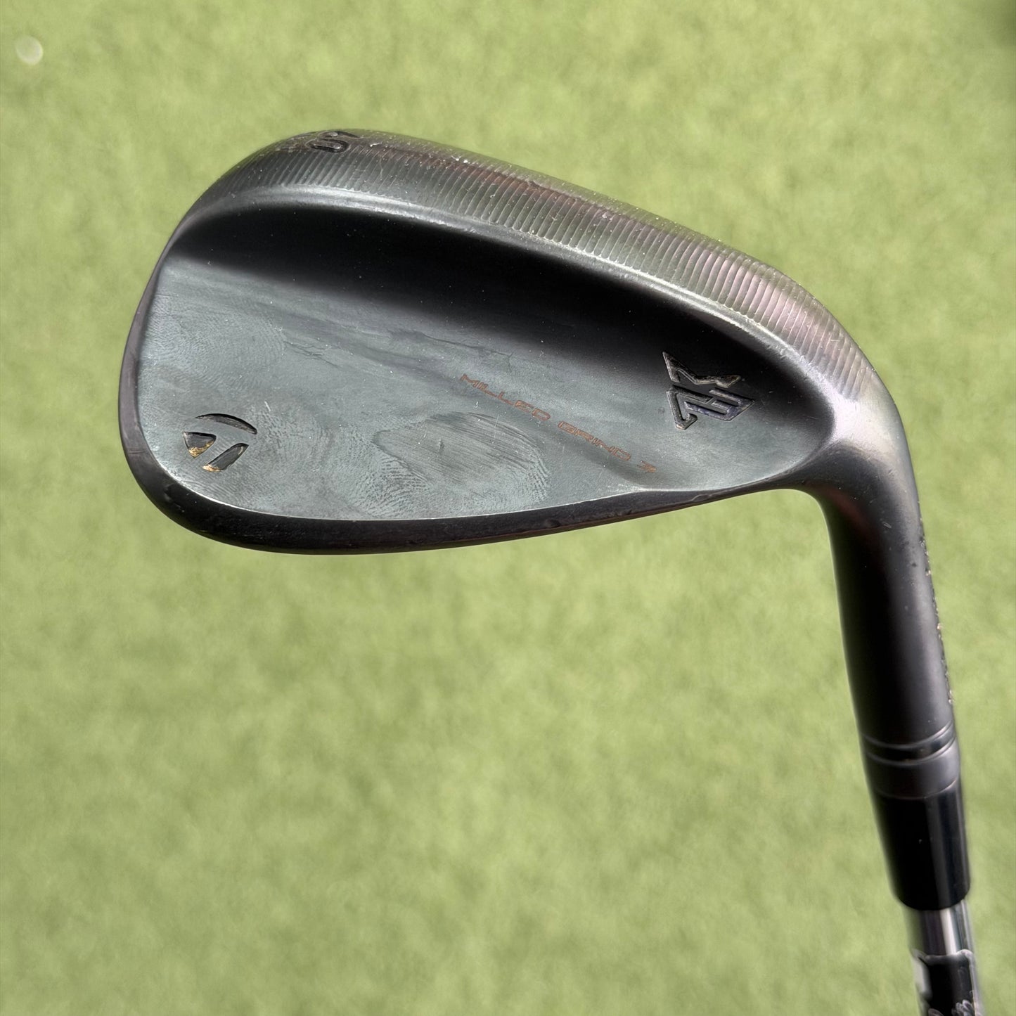 TaylorMade Milled Grind 3 Satin RAW Black Lob Wedge / 60 Degree - Pre Owned Golf 