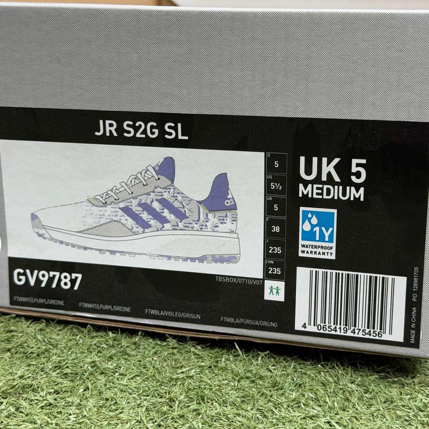 adidas S2G SL Junior Golf Shoes / UK 5