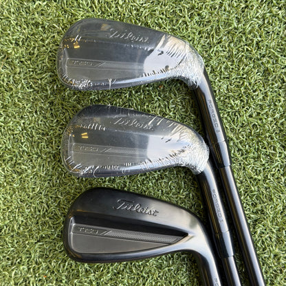 Titleist T150 Black Limited Edition Iron Set / 4-PW / Stiff Flex