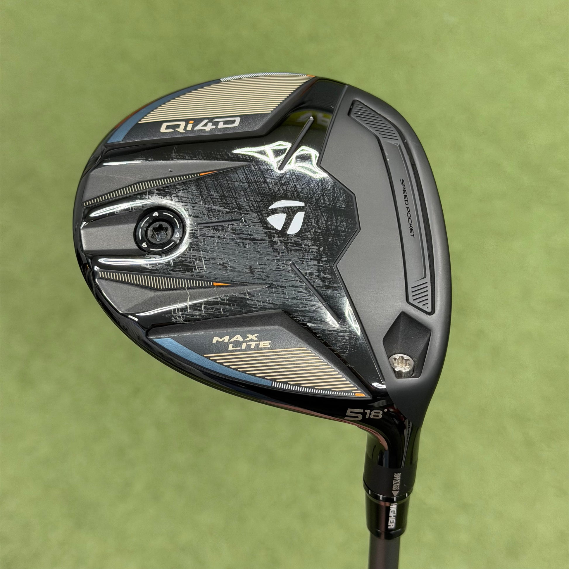 TaylorMade Qi4D Max Lite #5 Fairway Wood / 18 Degree / Senior Flex - Pre Owned Golf 