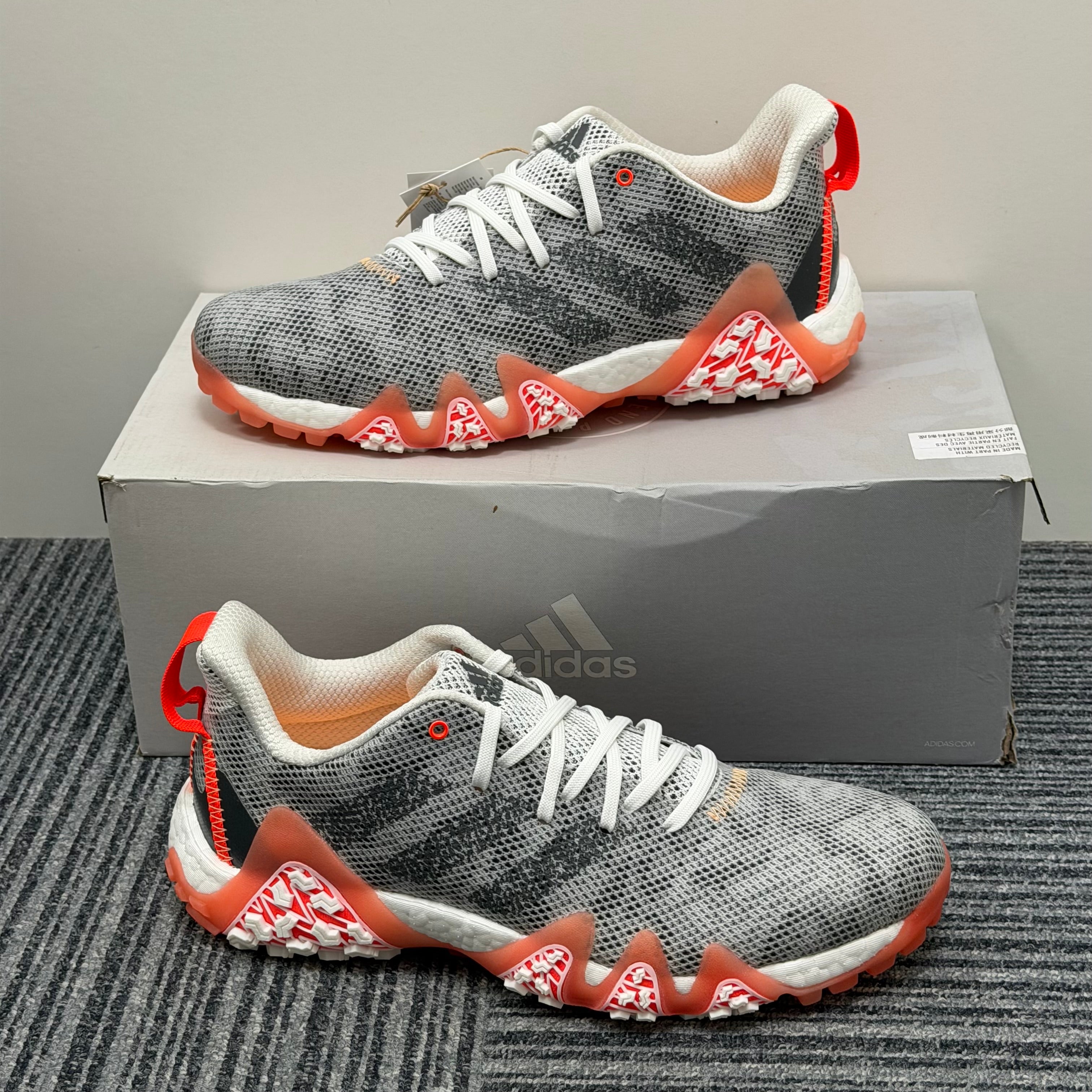 新品タグ付 adidas CODECHAOS 22 24cm GX2612 adidas Codechaos 22 Men's Golf Shoes / UK 8.5 – Preowned Golf