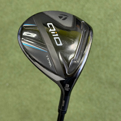 TaylorMade Qi10 #3 Fairway Wood / 15 Degree / Stiff Flex - Pre Owned Golf 