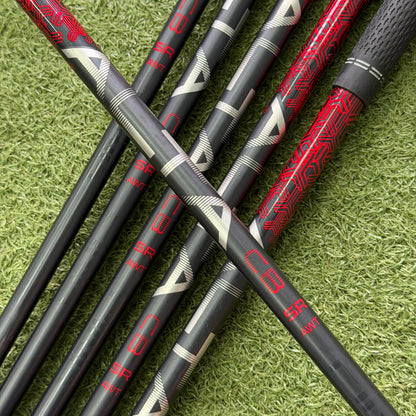 PING G410 Golf Iron Set / 6-PW+UW / Red Dot / Soft Regular Graphite Flex - Pre Owned Golf 