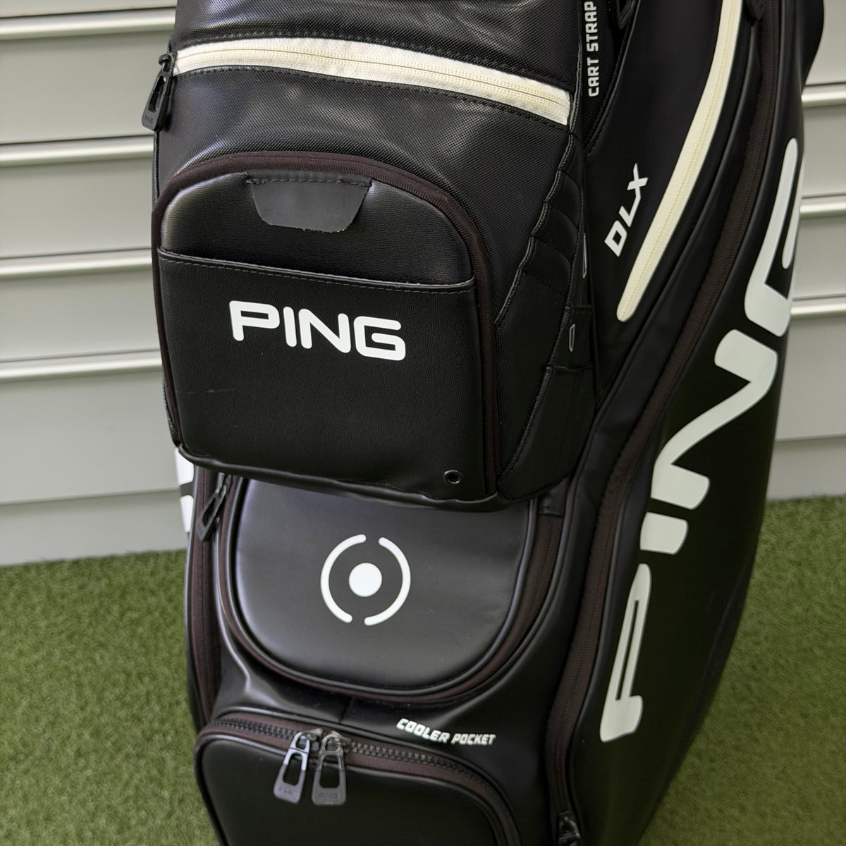 PING DLX Black Cart Bag