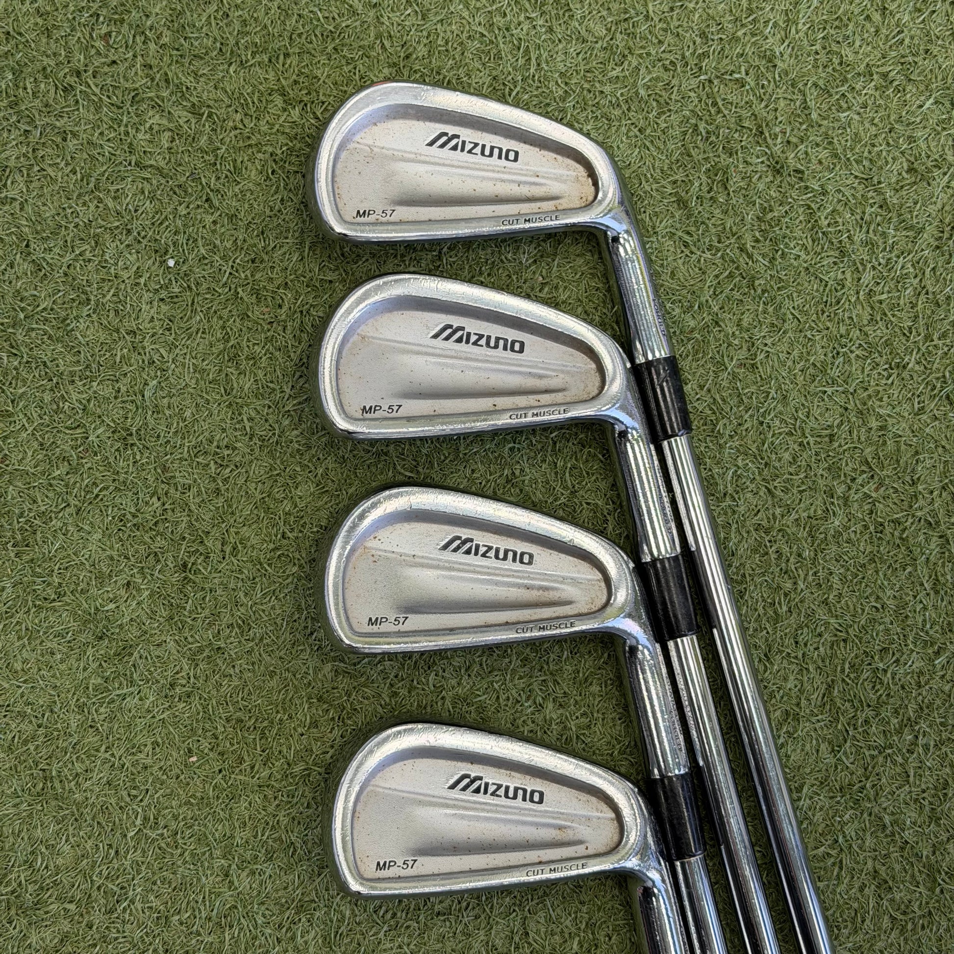 Mizuno MP-57 Forged Iron Set / 4-PW / Regular Flex - Pre Owned Golf 